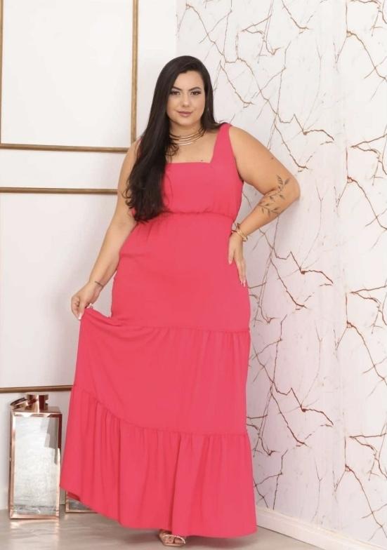VESTIDO DUNA - C�D:11014901 - COR VERMELHO